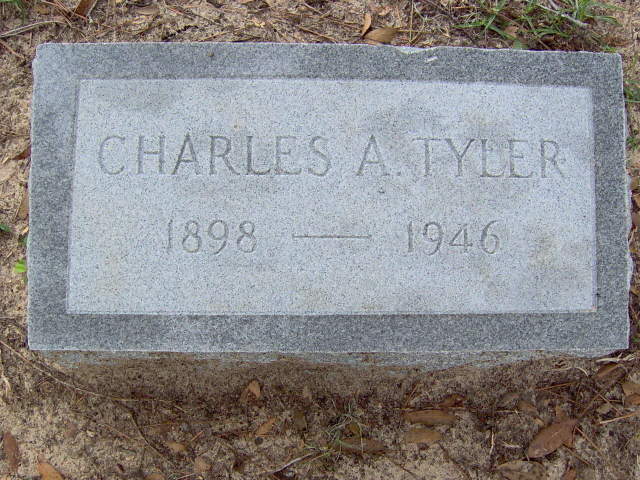 Headstone for Tyler, Charles A.
